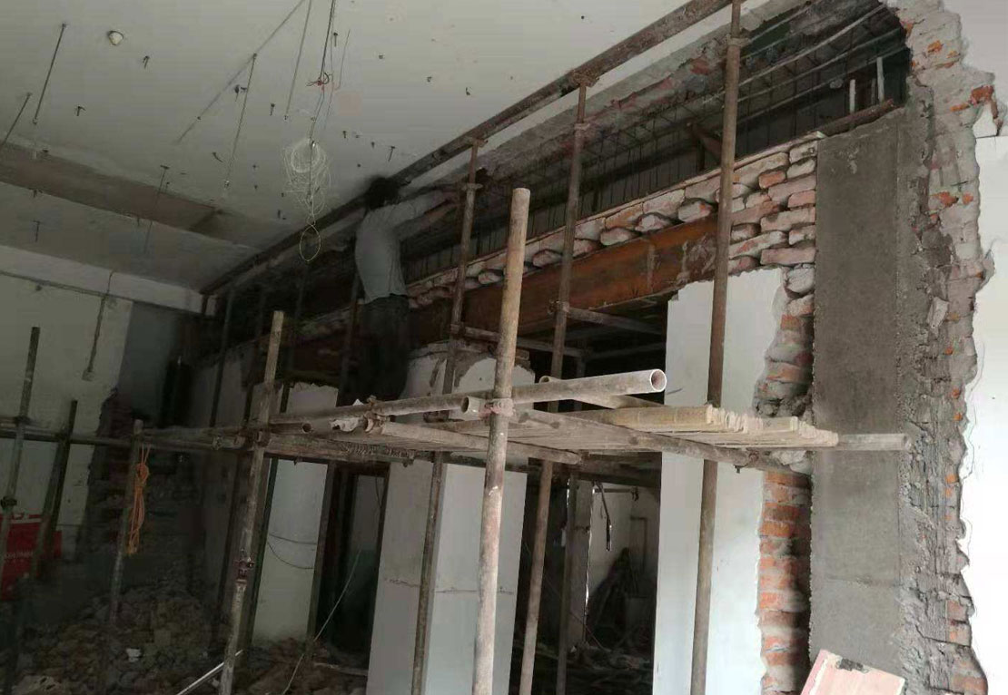 嘉善縣墻改梁加【增】層的方法，及需要注意事項